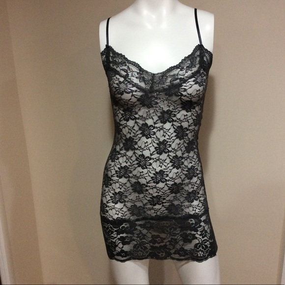 Bozzolo Other - Gray Lace Nightie/Slip